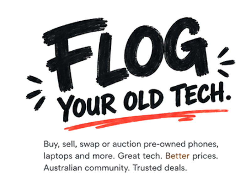 Flog your old tech marketplace headline.